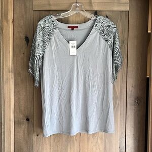 Natural grey women’s top